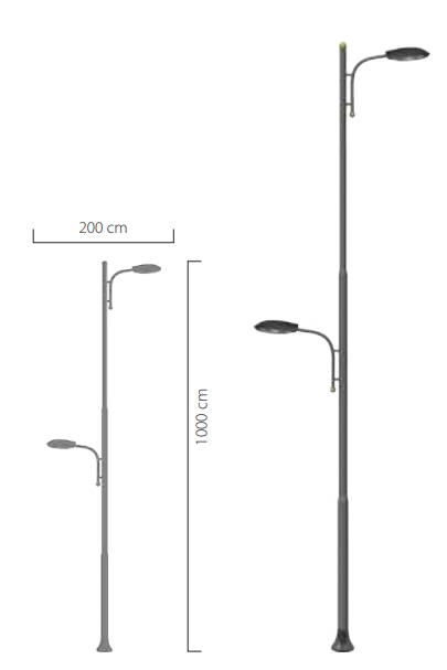 Road and Street Lighting Poles